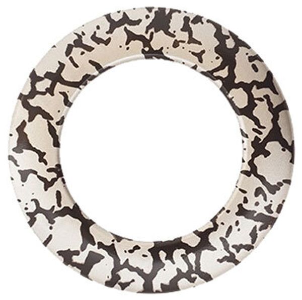 Люверсы шторные ⌀35 мм, матовые с рисунком, 10 шт, 03Е серебро, Gamma