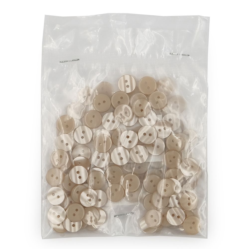 Пуговицы 2 прокола 18L (col.103 персиковый), CX-K-25, 144 шт