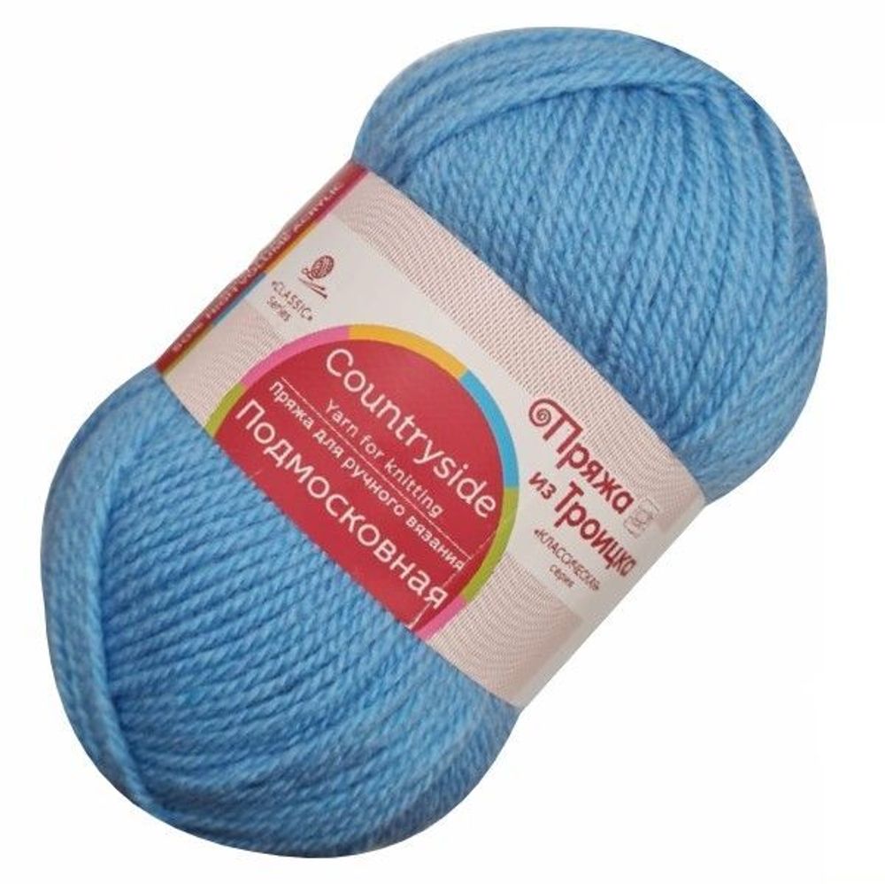 Пряжа Троицкая Подмосковная / уп.10 мот. по 100 г, 250м, 0356 сатурн