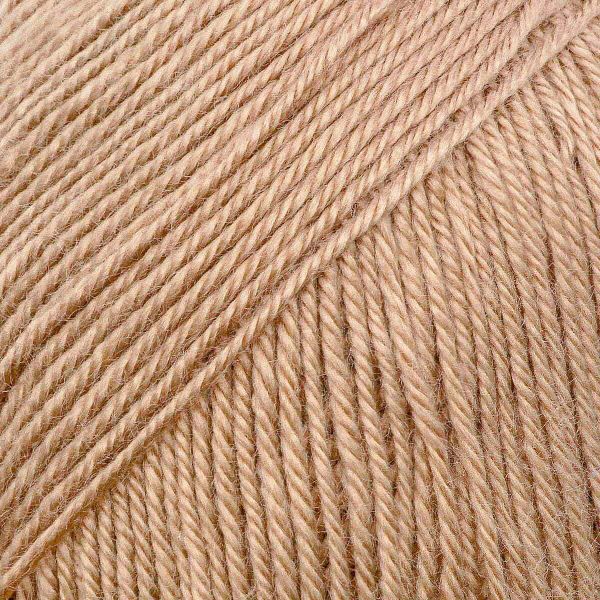 Пряжа Люблю вязать Зефир / уп.3 мот. по 100 г, 295 м, 808 бежевый