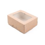 Коробка для безе с окном 10х8 x4 см, 5 шт, S-Chief BFC-034