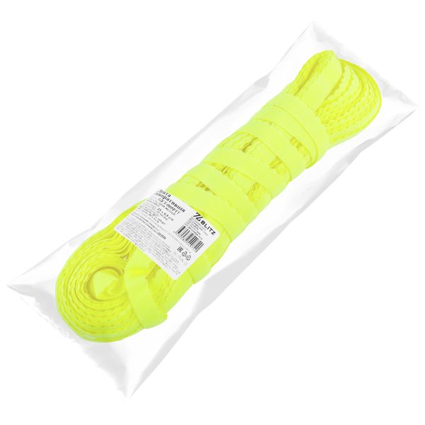Резинка бельевая (отделочная) 12.0 мм / 25 метров, неон желтый/neon yellow, Blitz GET-005PTT