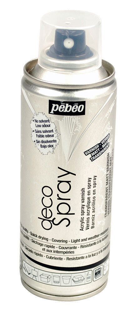 Лак декоративный decoSpray (аэрозоль) 200 мл, 094013 матовый, Pebeo