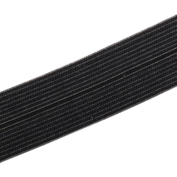 Косая бейка трикотажная 20 мм / 50 метров, 162 т.серый 0320/8