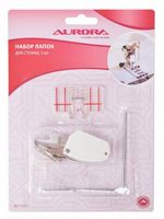 Набор лапок для стежки для швейных машин Aurora AU-1027, уп.3 шт