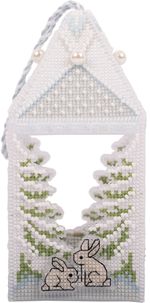 Набор для вышивания нитками Panna, Лесной фонарь