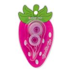 Корректор-лента в роллере 5 мм / 3м в блистере Фрукты, клубника, DV-12571