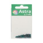 Стразы термоклеевые, 2 мм, ss6, 150 шт/упак (126 бирюзовый)