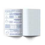 Тетрадь со справочным материалом Академия наук, A5 48 л. на скобе 60 г/м², белизна 90 %, 10 шт, клетка, 01276 Академия наук Геометрия, Светоч Т137
