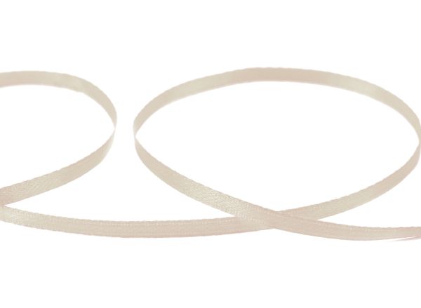 Лента атласная 2-сторонняя 3.0 мм / 91.4±2 метра, 060 бежевый, Gamma AL-3P