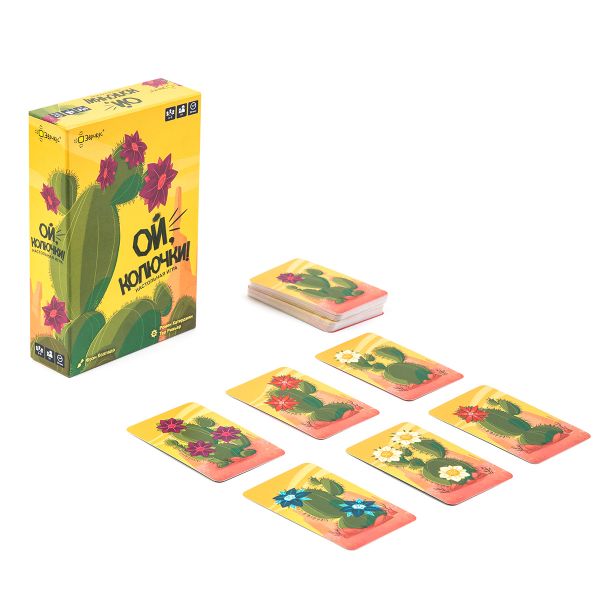 Игра настольная Ой, колючки!, Эврикус BG-11093