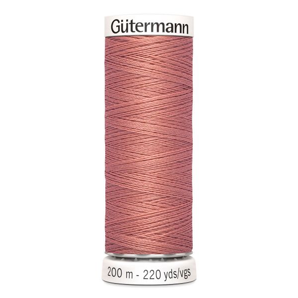 Нитки универсальные Gutermann Sew-all, 200м, 079 карамельно-персиковый, 5 катушек