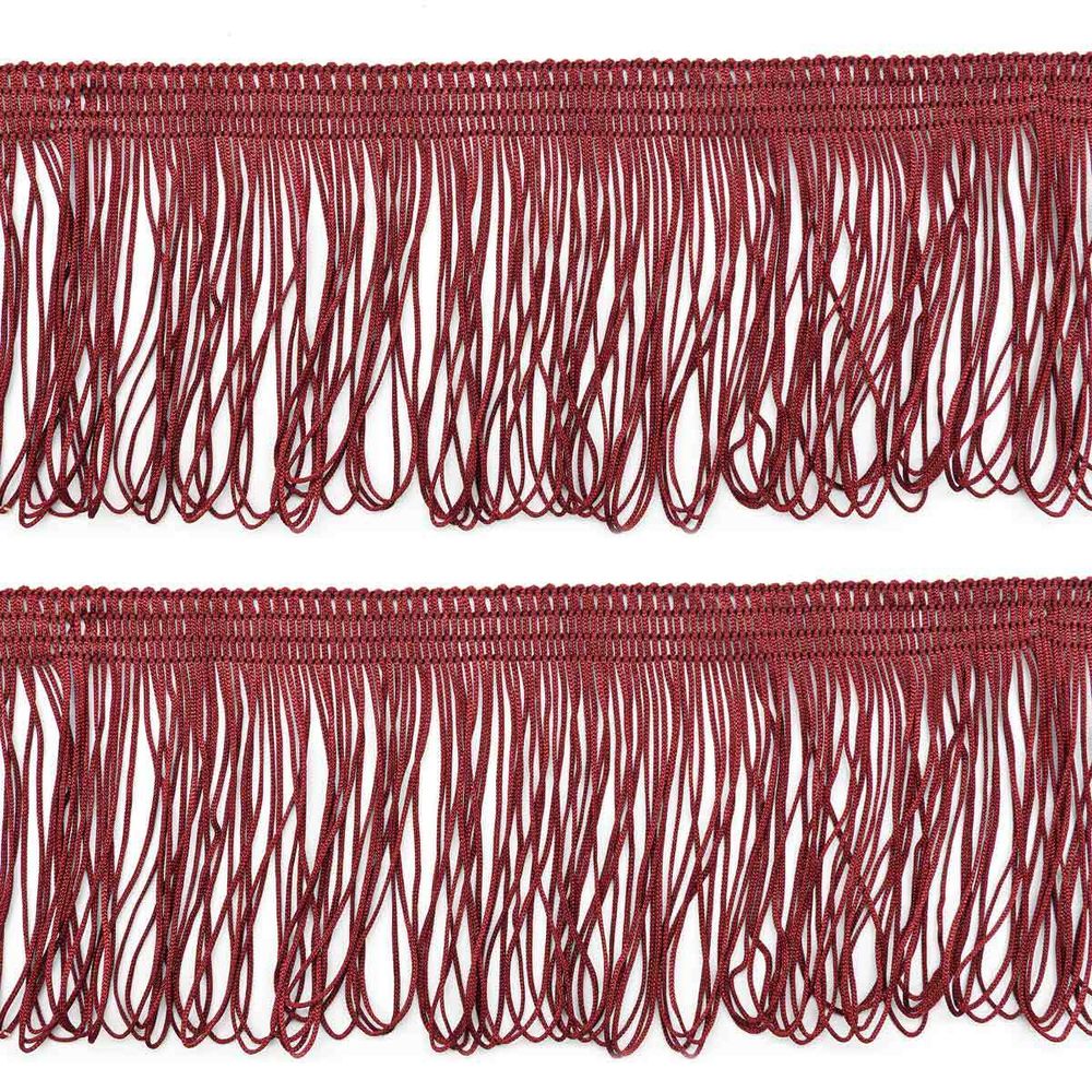 Бахрома отделочная 90.0 мм / 25 метров, 274 бордо