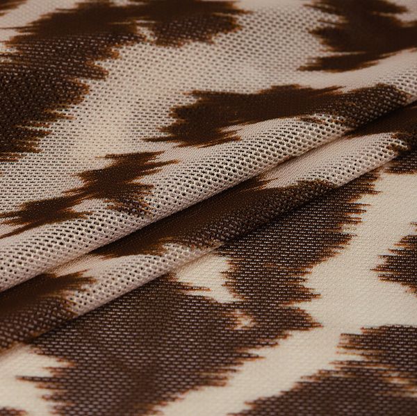 Сетка бельевая эластичная 100 г/м², шир.160 см / 3 метра, принт Барс /SZ025816.10/