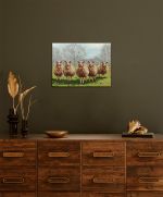 Алмазная (кристальная) мозаика Фрея ALPD-220, на подрамнике Отважная пятерка, 40х30 см