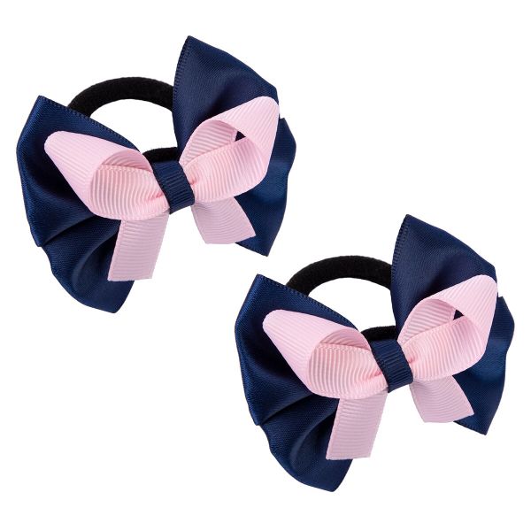 Набор резинок для волос, 10 шт, №02 синий/розовый, Cherry Mary DR07001