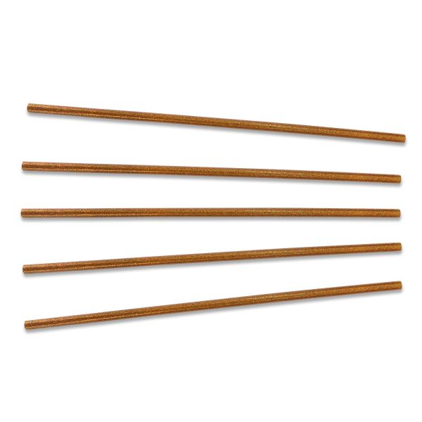 Клеевые стержни для клеевого пистолета цветные 7,2 мм, 30 см, 1 кг, золотой