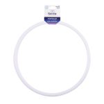 Кольцо для макраме пластик ⌀250 мм, белый, Gamma RKP-025