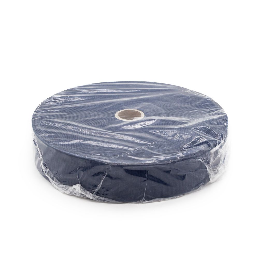 Резинка вязаная 40.0 мм / 25 метров, т.синий