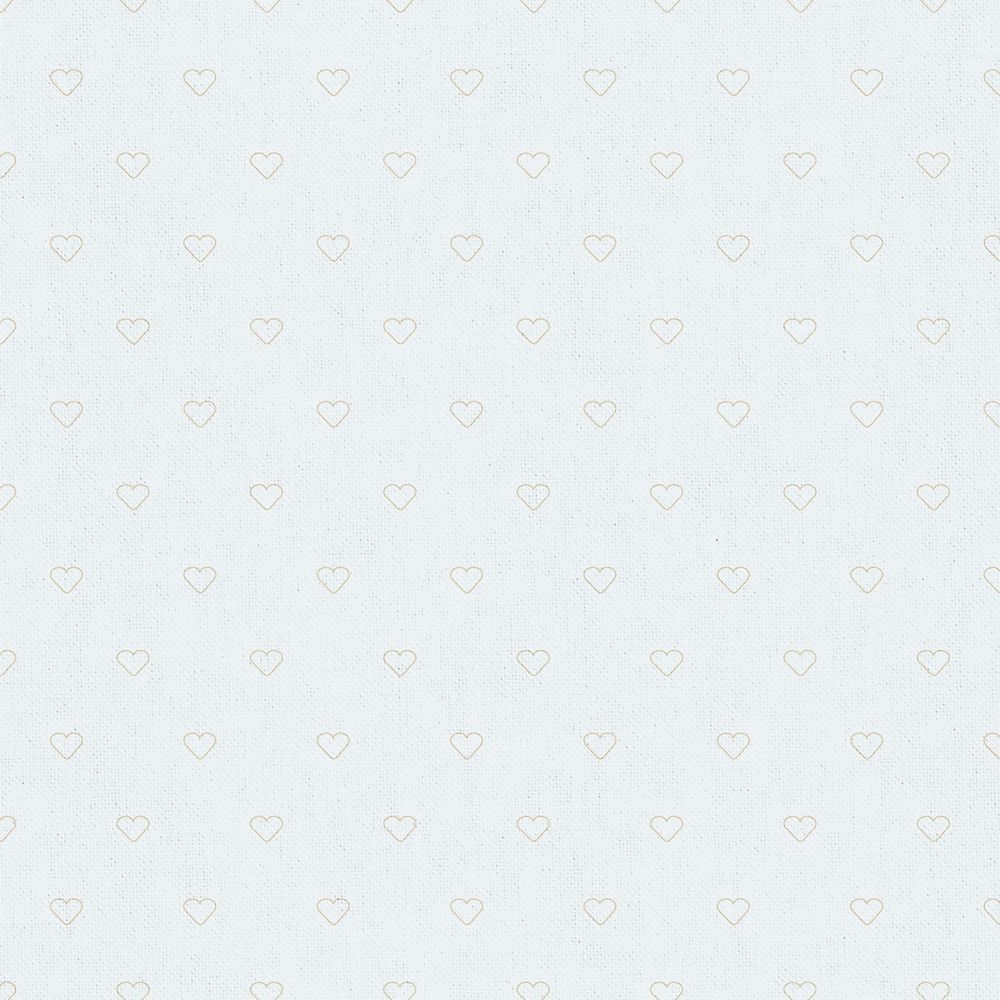 Ткань для пэчворка Peppy Бабушкин сундучок, отрез 50х55 см, 140 г/м², БС-37 сердечки белый, Peppy