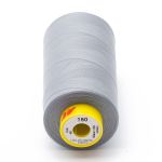 Нитка особо тонкая Gutermann Mara №150 (150/2), 5000 м, 713961, цв. 040 пепельно-серый, 1 катушка