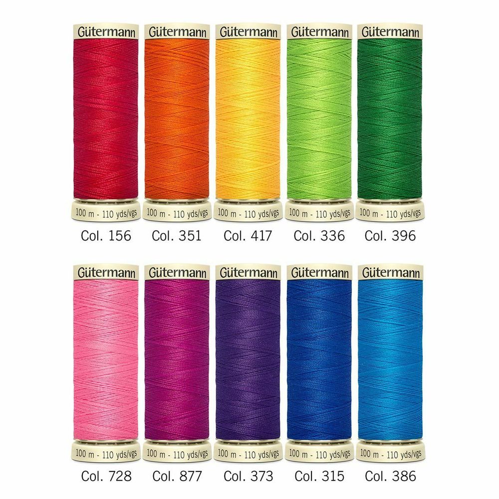 Швейные нитки (набор) Gutermann Sew-all, 10 кат, №3 /TOS/