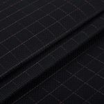 Канва Aida 14 ct, 30х40±2 см, черный в клетку, Gamma