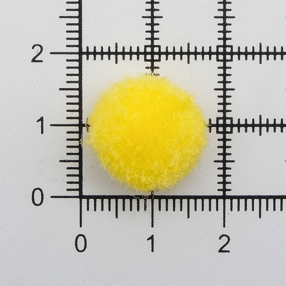Помпоны декоративные 15мм, 50 шт, Astra&Craft (PA-013 желый)