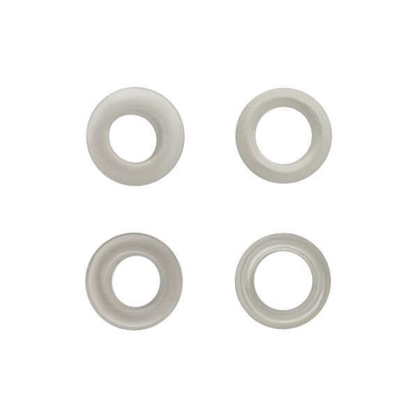 Люверсы металл плоские ⌀_9.5 мм (внутр.), цв.металл, никель, 64720, 50 шт, BIG