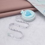 Лента-рулетка сантиметровая 150 см, голубой, Hobby&Pro, LM-321