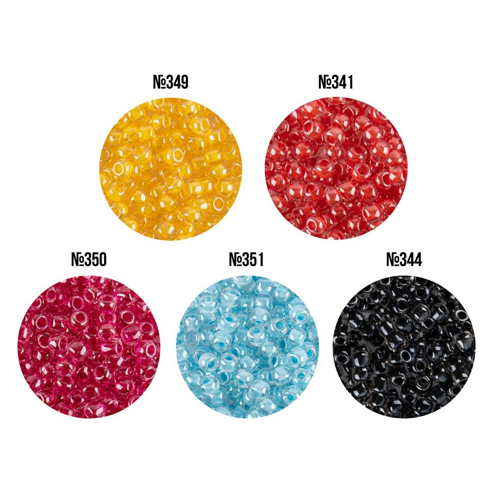 Бисер Япония Toho 11/0 круглый 3 ASSORTI 2.2 мм, 5х5 г, №05