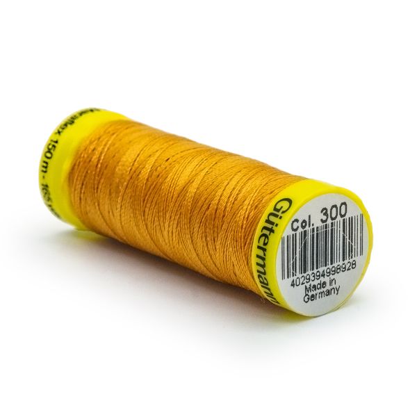 Нитки для трикотажа Gutermann Maraflex, 150м, 300 розовое золото, 5 катушек