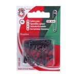 Булавки английские 28 мм, 18 шт, черный, KOH-I-NOOR 55 (5110 №1)