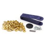 Люверсы металл ⌀_5.0 мм (внутр.), золотой, Prym, 40 шт