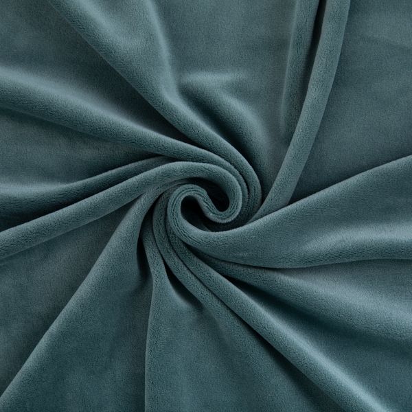 Велюр 240 г/м², 150х185±5 см, пыльно-хвойный/dusty coniferous, Gamma VELRN