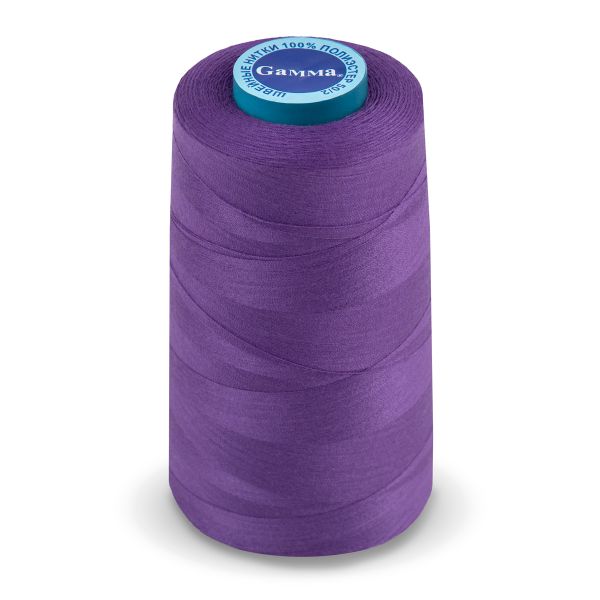 Нитки универсальные Gamma 50/2, 4570 м (5000 ярд) / 1 кат., 183 т.сиреневый