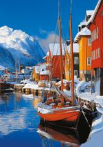 Пазл 1000 элементов, PZL-1000/93 Красочная Норвегия, Фрея