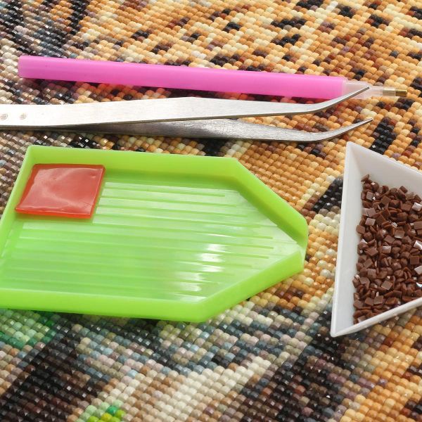 Алмазная (кристальная) мозаика Cristyle, Леопард, 30х40 см