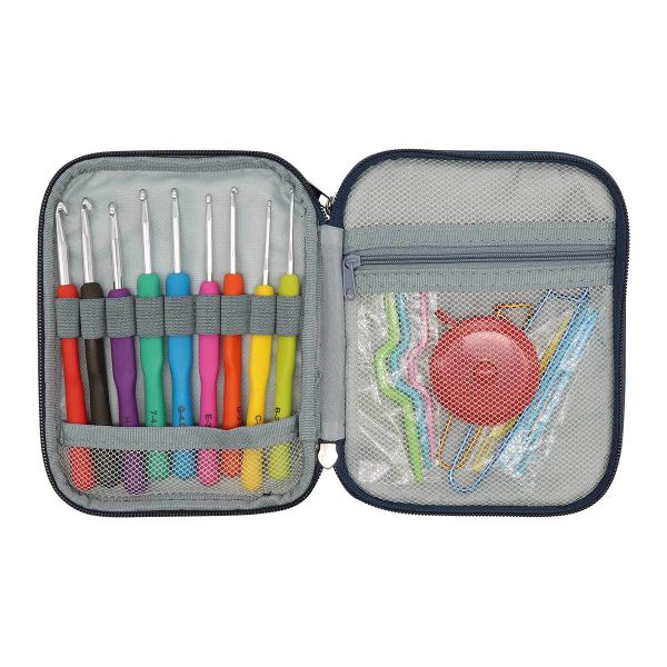 Набор вязальных принадлежностей, многофункциональный, подарочный, 72 предмета, 13,5х17,5 см, Hobby&Pro