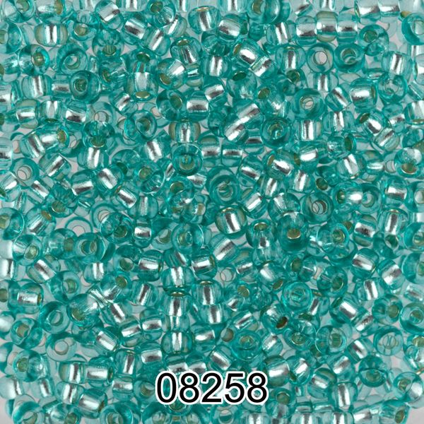 Бисер Preciosa 10/0 (2.3 мм), 500 г, 08258 (Ф381) зеленый