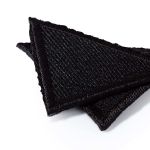 Аппликация Треугольники, большие, черный цв, Prym