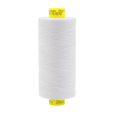 Нитка Gutermann Mara 150 (1000 метров), 1 кат., особо тонкая | 2826 платиновый