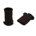 Манжеты трикотажные 7.0х9.5 см, 1 пара, плотные без шва, 729 коричневый