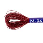 Мулине Gamma металлик JT 12 мотков по 11 метров, M-94 красный, Gamma MOULINE