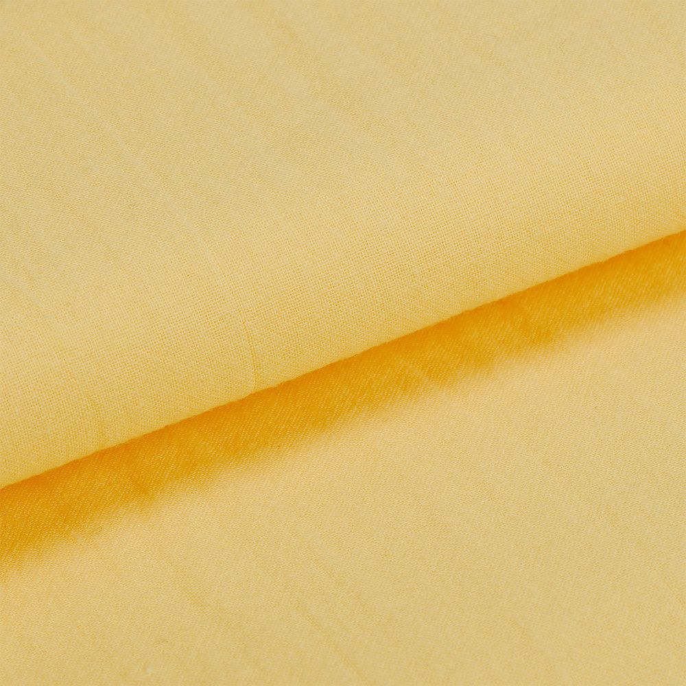 Хлопок крэш 90 г/м², 150 см / 5 метров, TBY.Caw.12.5, цв.желтый