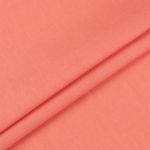 Хлопчатобумажная ткань 140 г/м², отрез 50х55 см, коралловый, Gamma