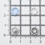 Кнопка рубашечная (джерси) закрытая ⌀7.8 мм, ≈1440 шт, МЕТАЛЛ, эмаль, 185 голубой, NEW STAR