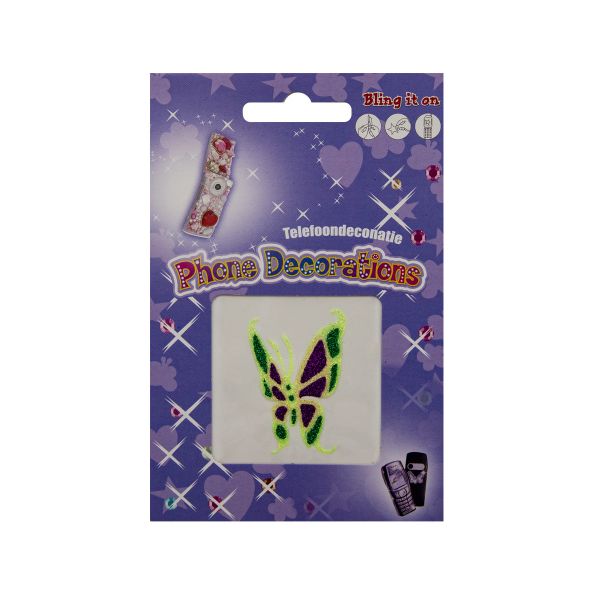 Наклейки декоративные с напылением, 1019/7230