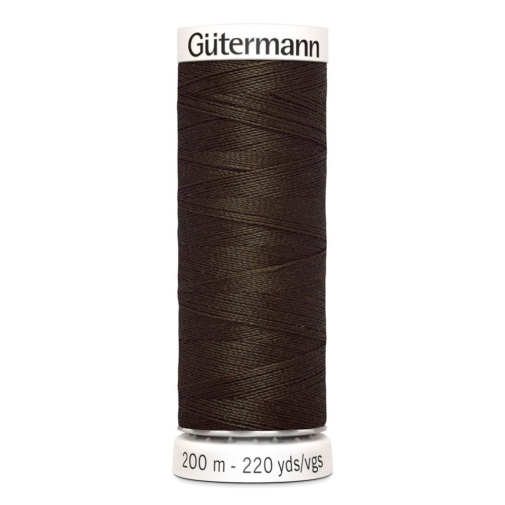 Нитки универсальные Gutermann Sew-all, 200м, 021 серо-коричневый