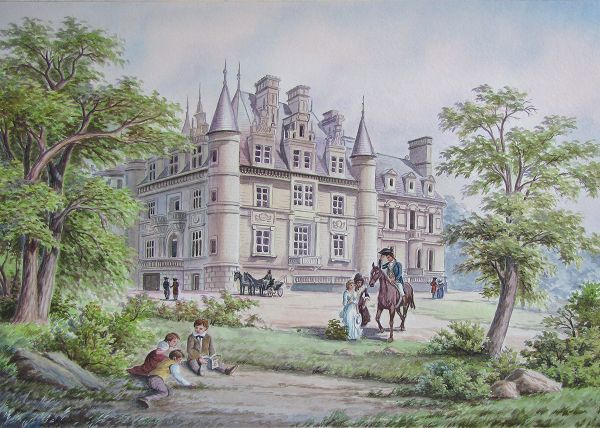 Пазл 1500 элементов, Дворцовый сад, PZL-1500/12, Фрея